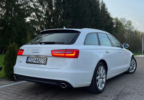 Audi A6 cena 63900 przebieg: 221367, rok produkcji 2014 z Zwoleń małe 79